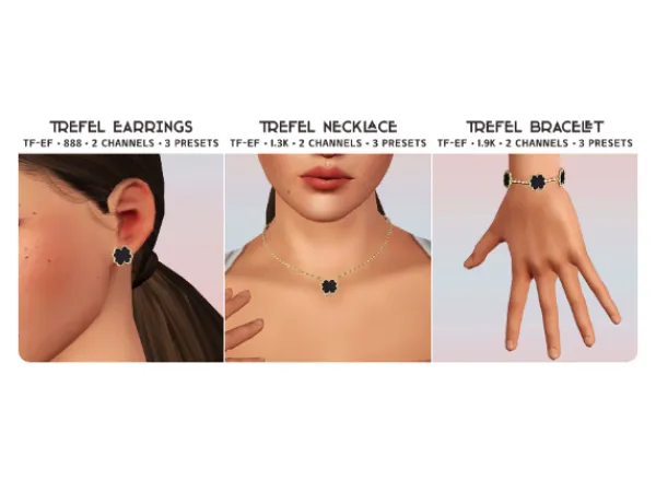 4t3 Serenity Vanilla Set accessory conversions by simsfinds - The Sims 3 Custom Content