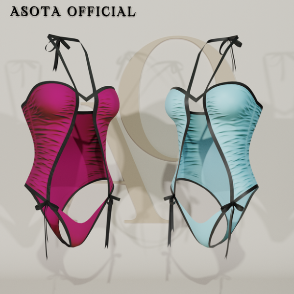 Alpha [ASOTA OFFICIAL] Athena Lingerie by asotaofficial - The Sims 4 Custom Content