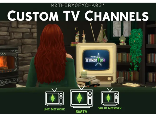 Mix MOC's Custom TV Channels - The Sims 4 Custom Content