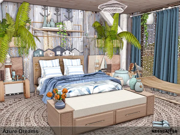 Mix Azure Dreams - The Sims 4 Custom Content