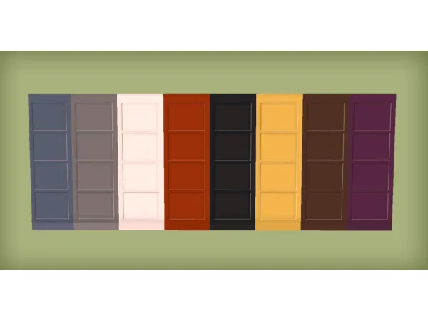 Nox Heartbreaker Panelling for by jacky93sims - The Sims 2 Custom Content