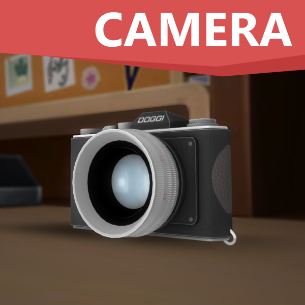 Maxis Match Doggi Crystal Clear Digital Camera by by simsfinds - The Sims 4 Custom Content