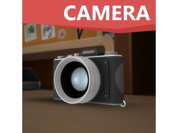 Maxis Match Doggi Crystal Clear Digital Camera by - The Sims 4 Custom Content