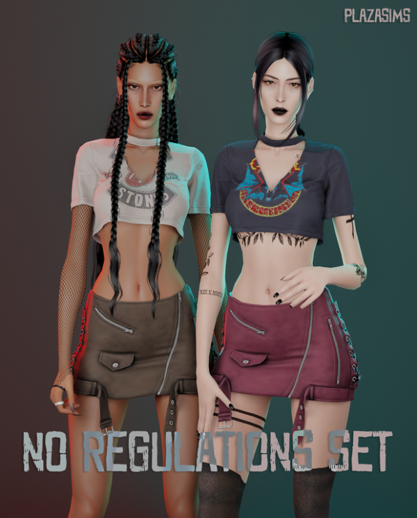 Alpha No Regulations set by simsfinds - The Sims 4 Custom Content
