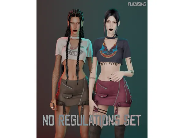 Alpha No Regulations set by plazasims - The Sims 4 Custom Content