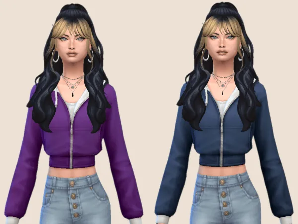 Maxis Match Teen Track Jacket by ecstatic_payne79 - The Sims 4 Custom Content