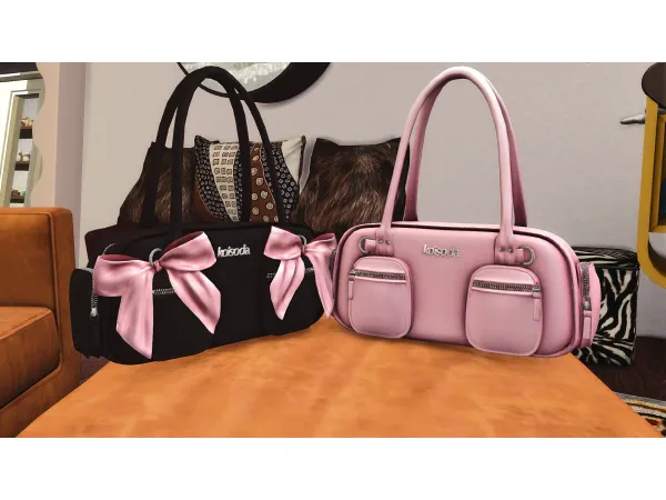 Koi Bow Bag Functional Decor by CoCo Games