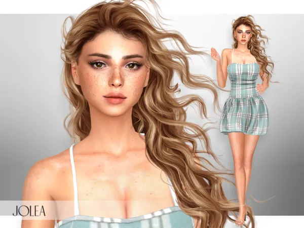 Alpha Breana Saylor by Jolea - The Sims 4 Custom Content
