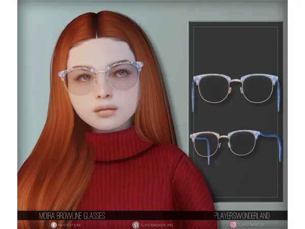 Moira Browline Glasses for Kids By PlayersWonderland