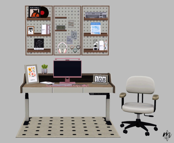 gua Study Kit by simsfinds - The Sims 3 Custom Content