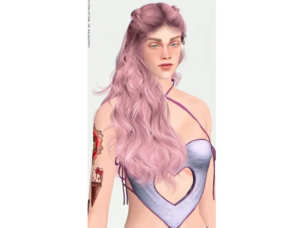Wings TF0112 Fluffy And Casual Short Hair 4t3 rolls by rollo - The Sims 3 Custom Content