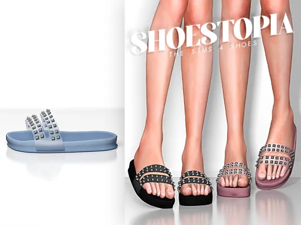 Alpha Shoestopia Puff Puff Slid by shoestopia - The Sims 4 Custom Content