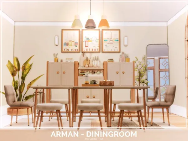 Arman Diningroom By Mini_Simmer