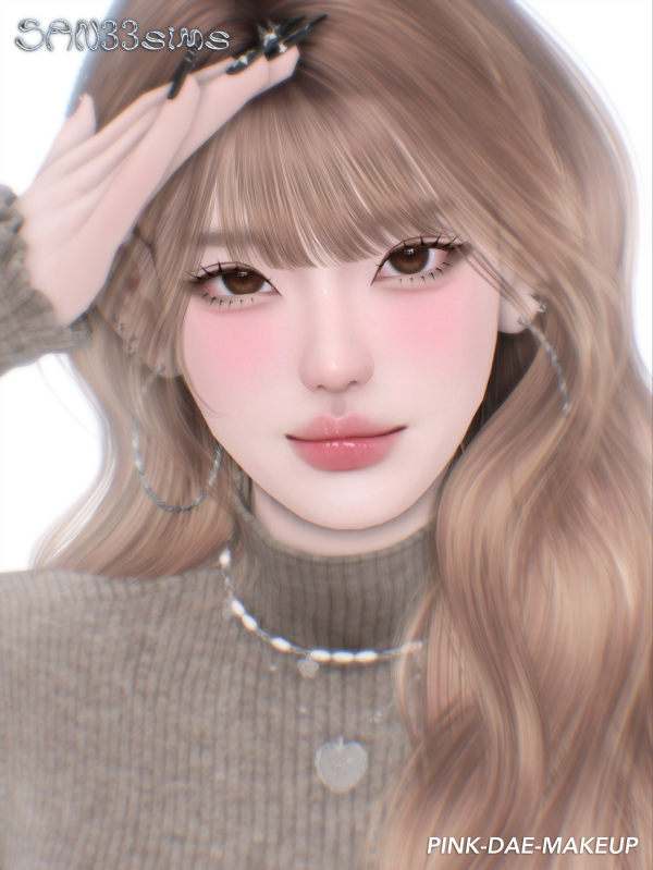 Mix 3PINK DAE Eyelash by simsfinds - The Sims 4 Custom Content