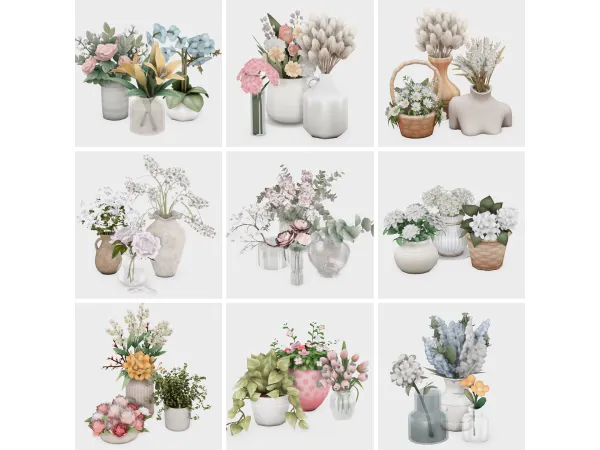 my favorite flower’s part 1 | sims 4 cc finds by boujeesimss