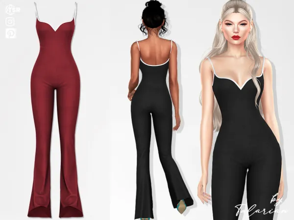 Alpha Matilda Jumpsuit by talarian - The Sims 4 Custom Content