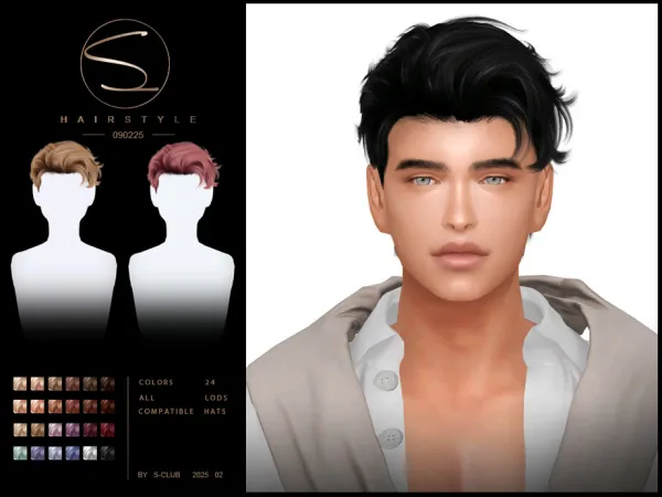 Short hairstyle 090225 by S-CLUB