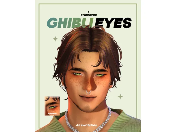 Maxis Match ghibli eyes by orionisms - The Sims 4 Custom Content