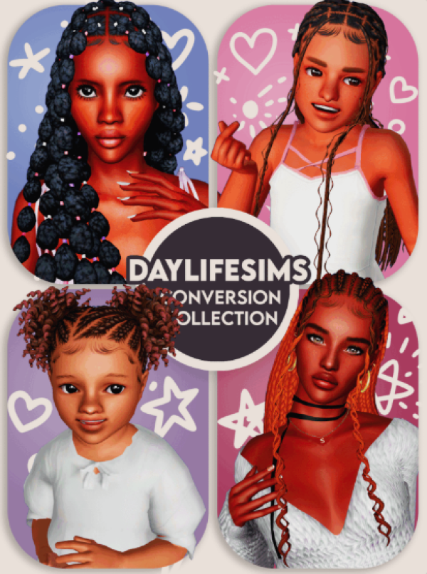 DAYLIFESIMS CONVERSION COLLECTION by simsfinds - The Sims 3 Custom Content