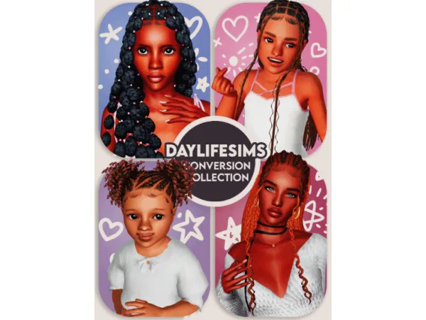 DAYLIFESIMS CONVERSION COLLECTION by elitisim - The Sims 3 Custom Content