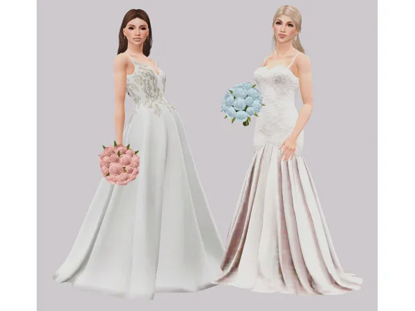 Sims 3 Mix Female Rings CC: Save The Date Collab by rosegoldplumbob