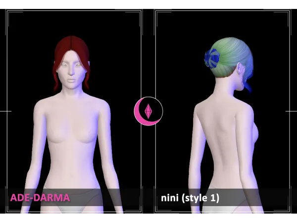 ADE NINI (STYLE 1 2) - The Sims 3 Custom Content