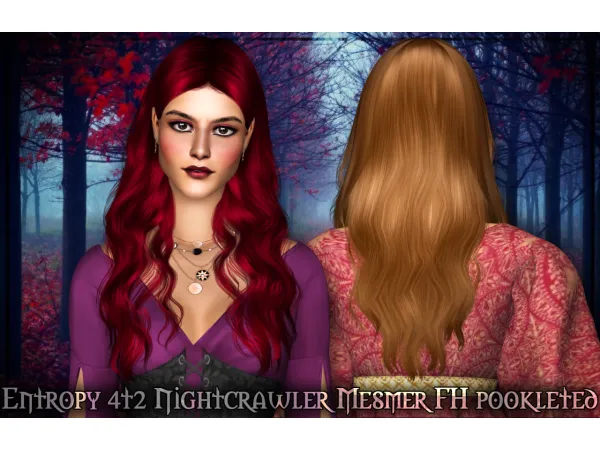 Entropy sims 4t2 Nightcrawler Mesmer FH pookleted - The Sims 2 Custom Content