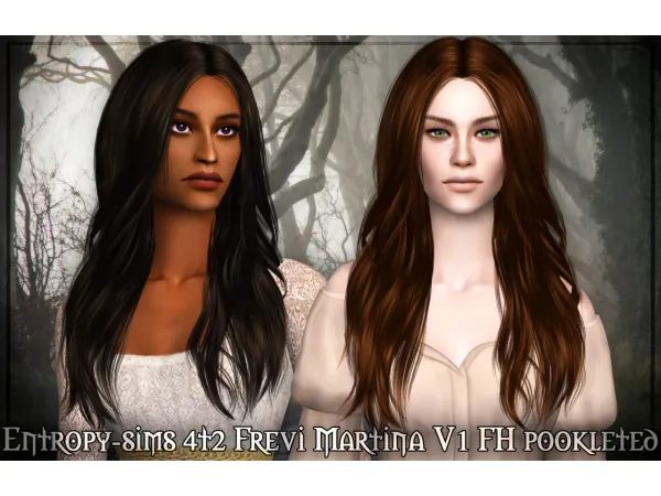 Entropy sims 4t2 Frevi Martina V1 FH pookleted - The Sims 2 Custom Content