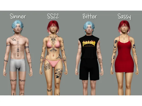 4t3 Verthu tittytrait ikindalikecows Plbsims Tattoos by wanderingsimsfinds - The Sims 3 Custom Content