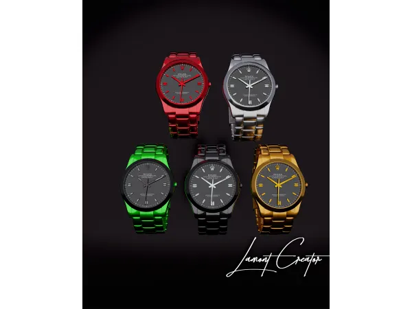 Alpha rolex collection II - The Sims 4 Custom Content