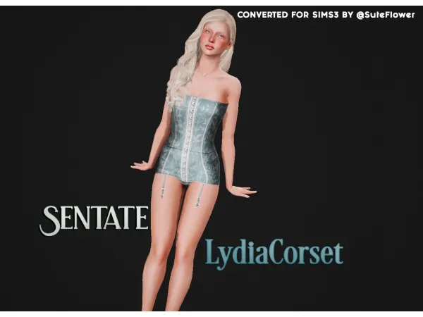 4TO3 Sentate LydiaCorset by simsfinds - The Sims 3 Custom Content