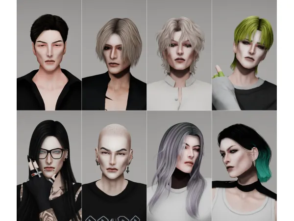 Alpha LAVENFUR PACK SIM ALPHA PART 1 - The Sims 4 Custom Content