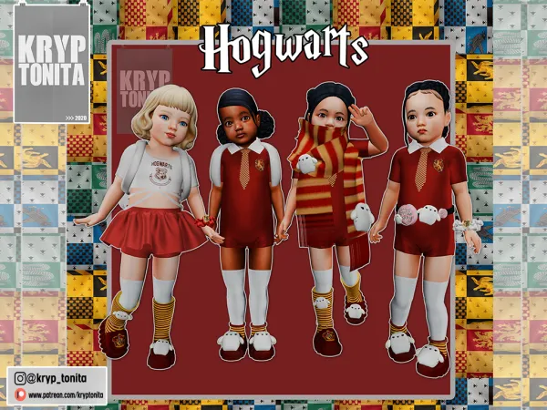 Mix Potter Toddler - The Sims 4 Custom Content