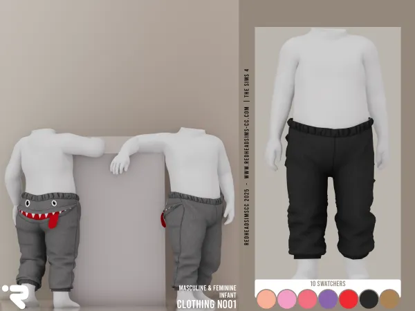 Alpha IF CLOTHING N001 - The Sims 4 Custom Content