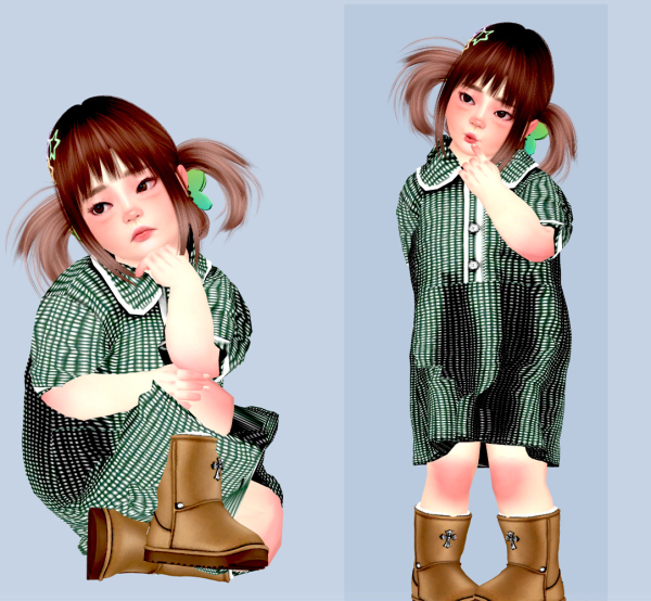 Alpha LEAHLILLITTH DUSK MAALI ALPHA HAIR CONVERSION by simsfinds - The Sims 4 Custom Content