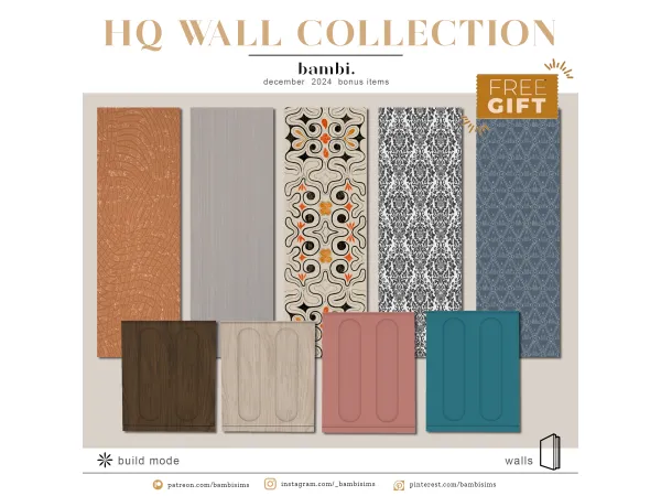HQ Wall collection By bambisims