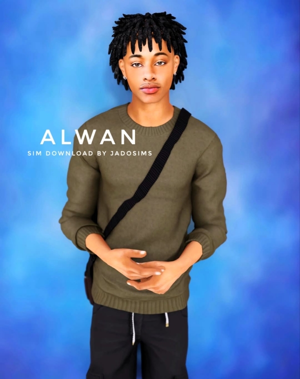 Alpha Alwan (Sim Download) by shopwithflynnn - The Sims 4 Custom Content