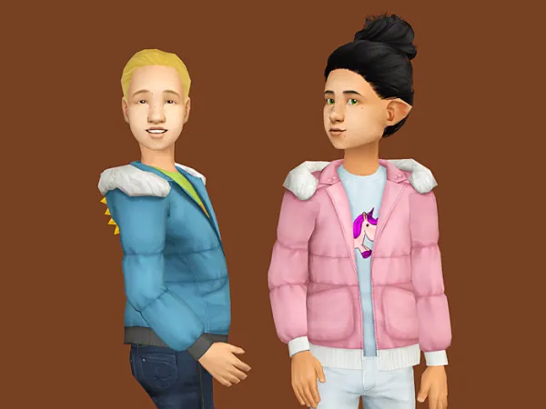 3t2 Monster Jacket by deedee - The Sims 2 Custom Content