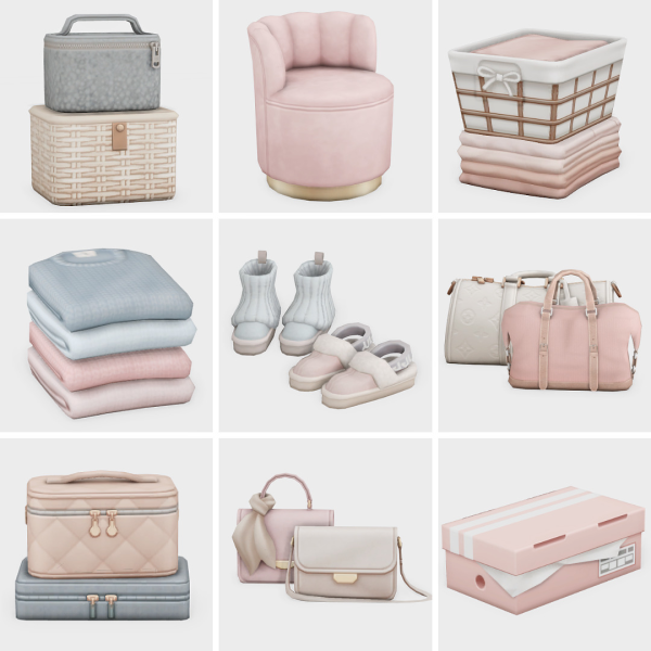 Maxis Match girly closet items sims 4 finds by simsfinds - The Sims 4 Custom Content
