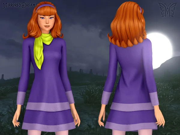 Dress Daphne Blake - Mistério S.A (Post 2/3)