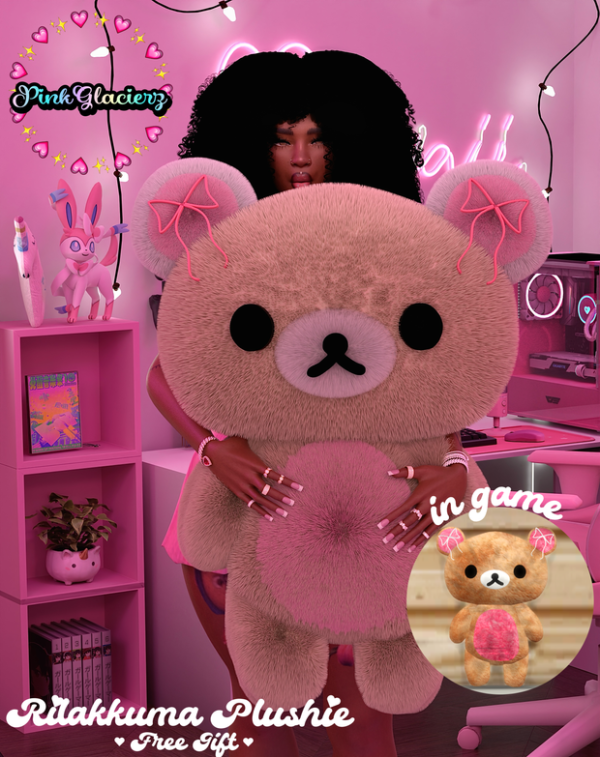 Mix Rilakkuma Plushie by simsfinds - The Sims 4 Custom Content