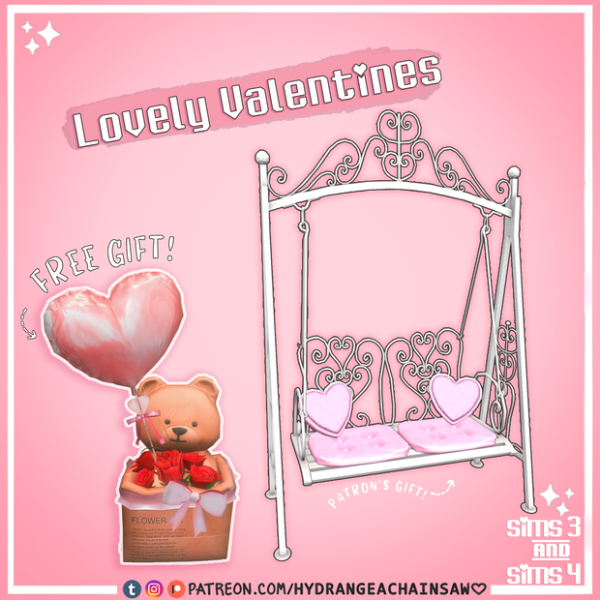 Lovely valentines by simsfinds - The Sims 3 Custom Content