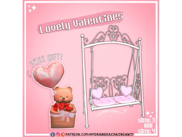 Lovely valentines by hydrangeachainsaw - The Sims 3 Custom Content