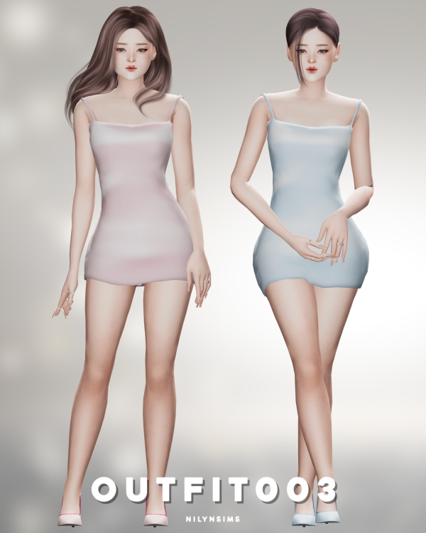 Alpha [EARLY ACCESS] NILYN X MILINMOROLL FULLBODY OUTFIT 003 Release my content as 6132025 by nilynsims - The Sims 4 Custom Content