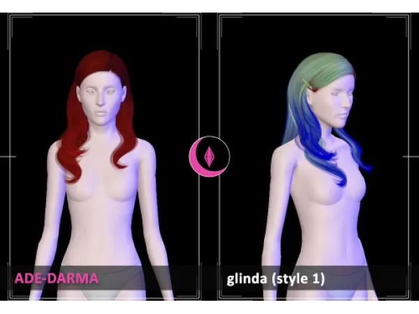 ADE GLINDA (STYLE 1) by carversims - The Sims 3 Custom Content