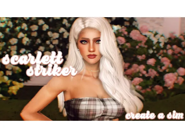 SCARLETT STRIKER Create a Sim DOWNLOAD by forrestale - The Sims 3 Custom Content