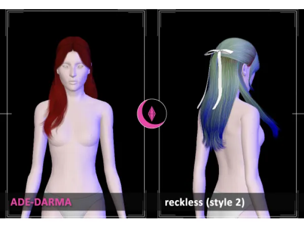 ADE RECKLESS (STYLE 2) by simsfinds - The Sims 3 Custom Content