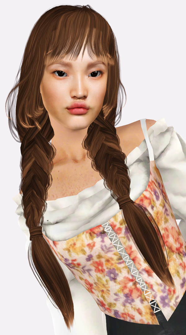 LeahLillith Yves Hairstyle 4t3 by simsfinds - The Sims 3 Custom Content