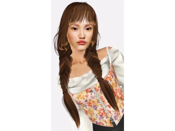 LeahLillith Yves Hairstyle 4t3 by simikka - The Sims 3 Custom Content