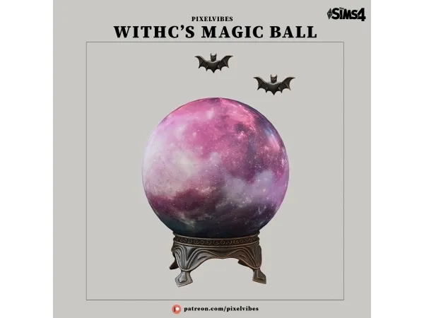 Alpha Witch's Magic Ball - The Sims 4 Custom Content